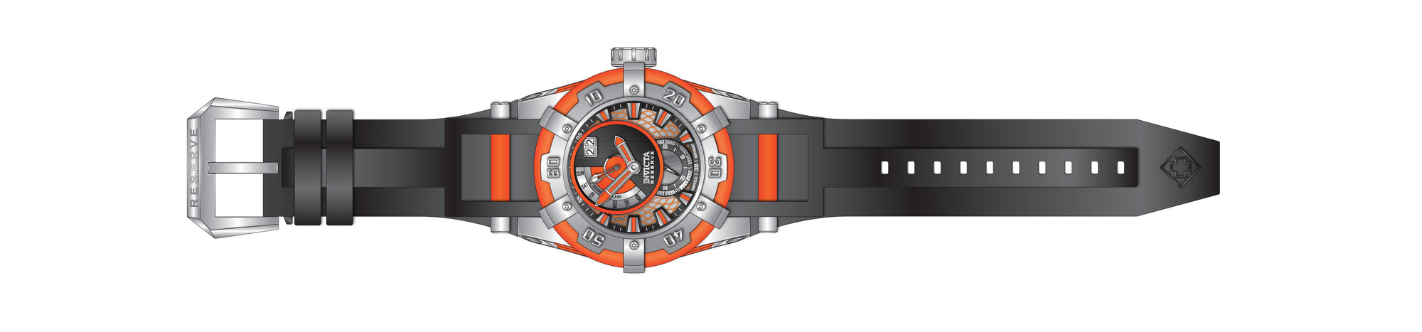 Band for Invicta Bolt Hyperion Men 37201