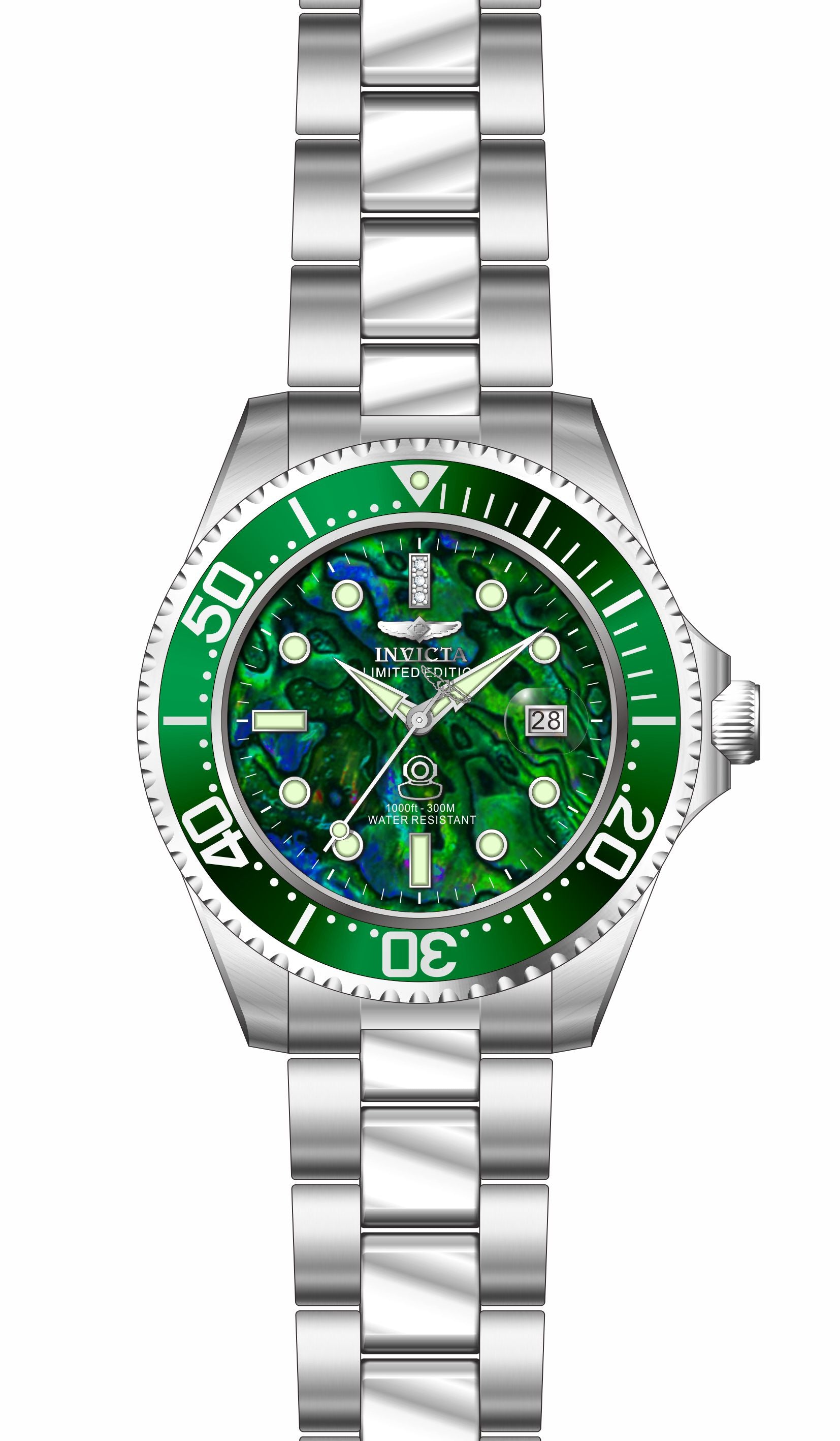 Parts for Invicta Pro Diver Men 39533