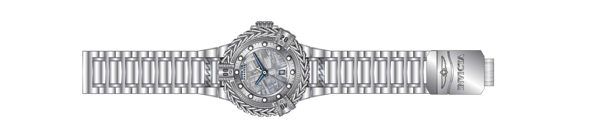 Band for Invicta Reserve Herc Men 38345