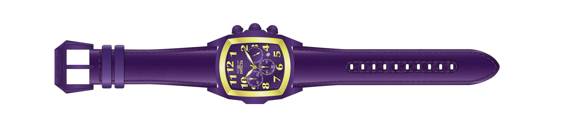 Band for Invicta Lupah Men Purple Label 39067