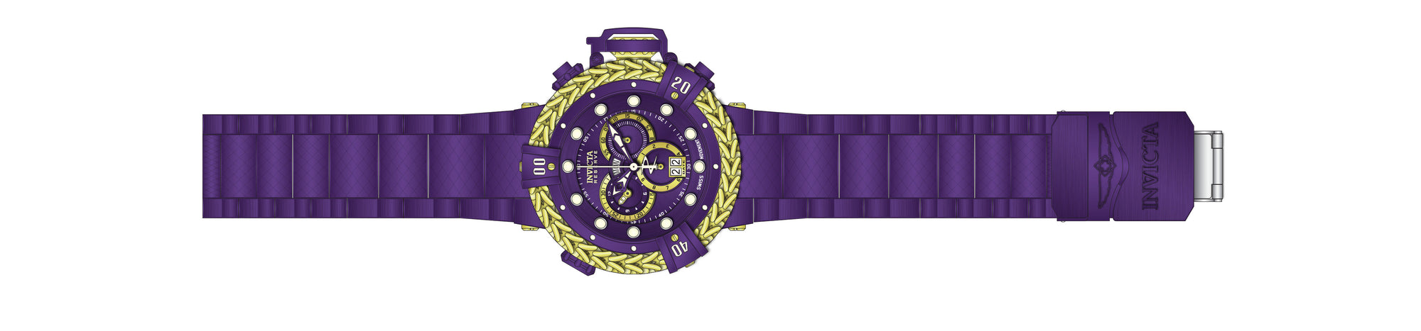 Parts for Invicta Reserve Herc Men Purple Label 38993