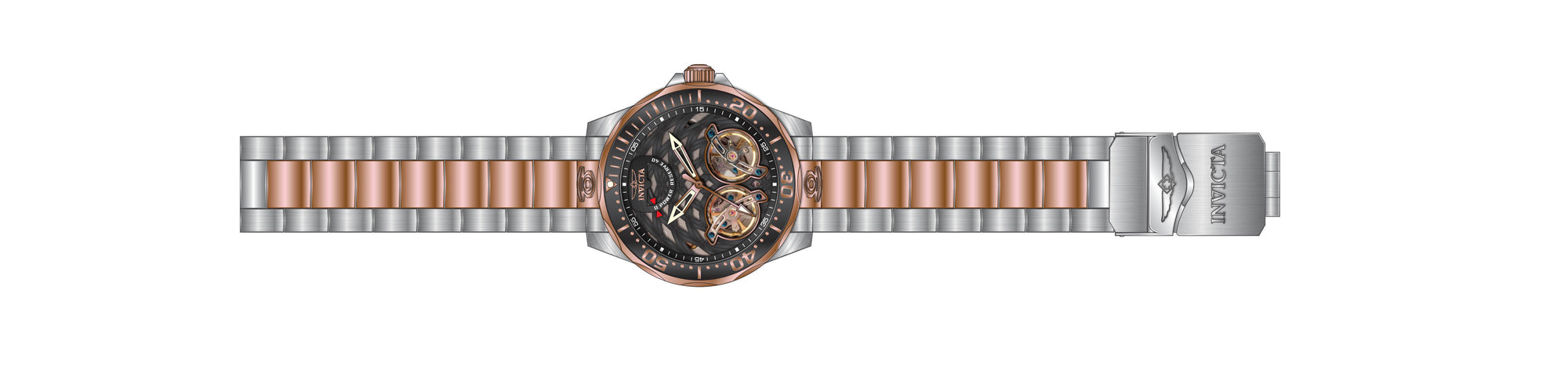 Band for Invicta Grand Diver Men 37671