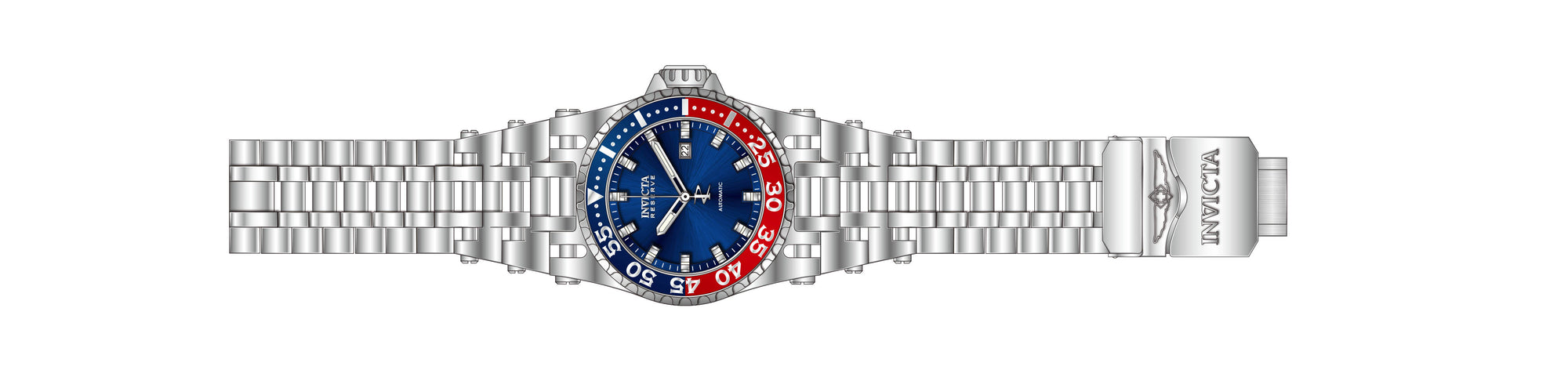 Band for Invicta Reserve Chaos Men 38703