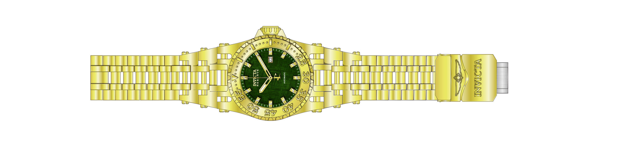 Parts for Invicta Reserve Chaos Men 38712