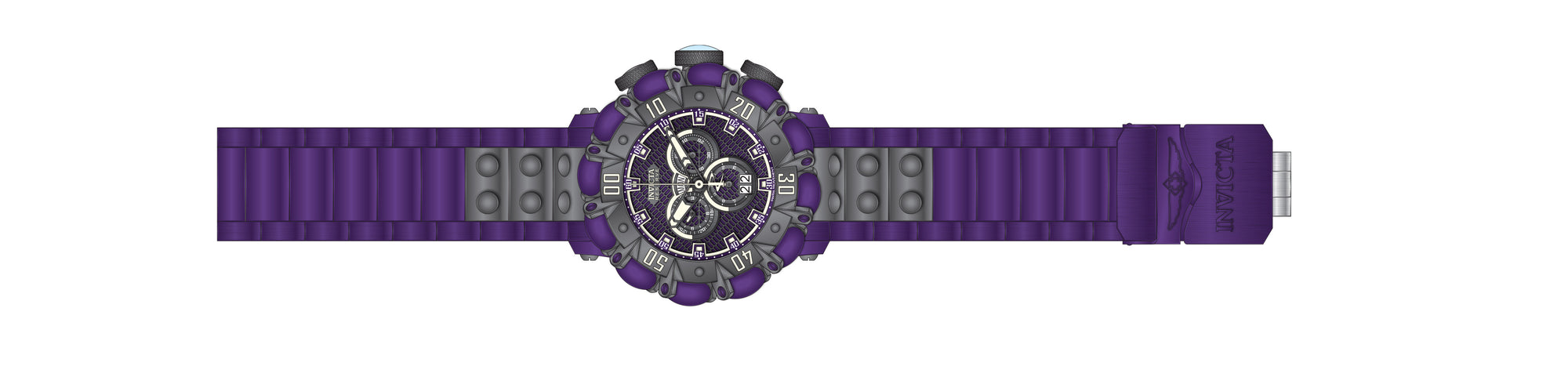 Band for Invicta Reserve Men 38502