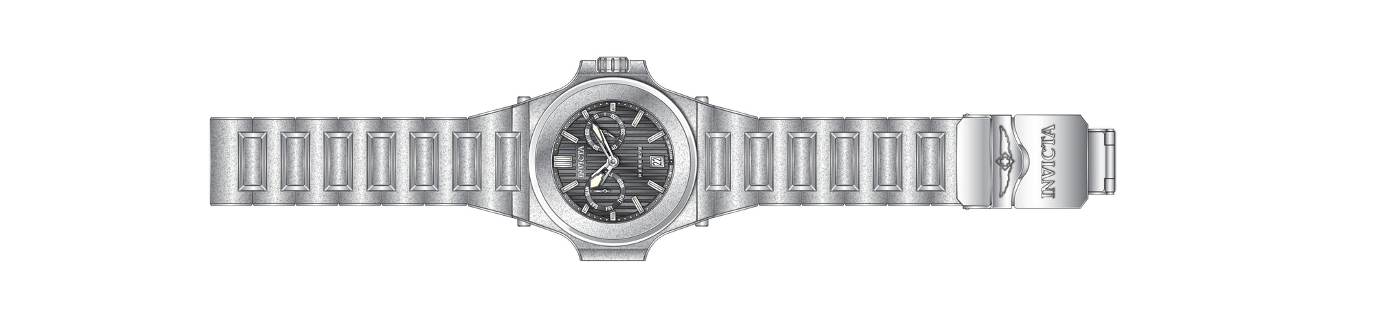 Band for Invicta Reserve Akula Men 38726