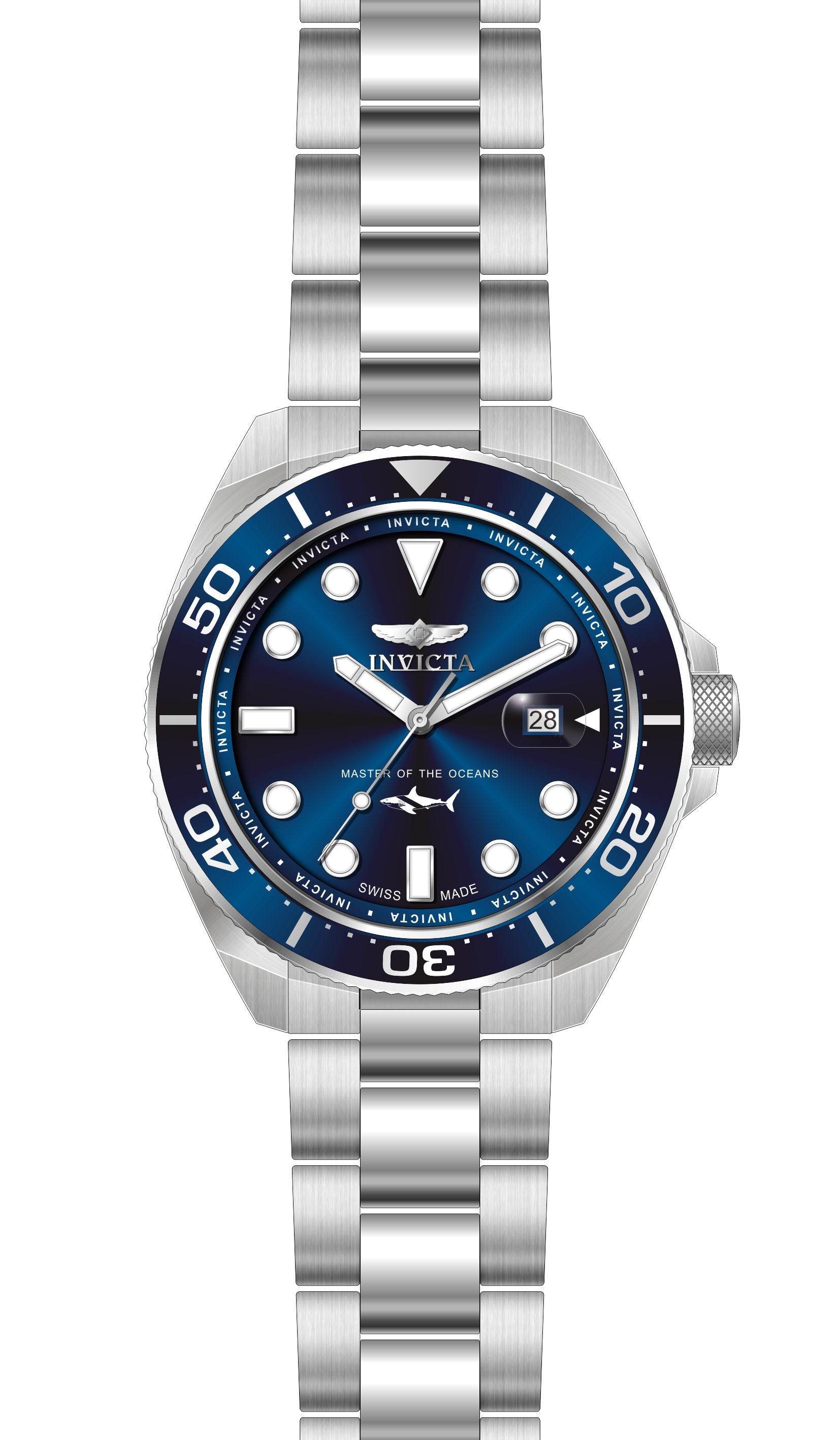 Band for Invicta Pro Diver Men 39865