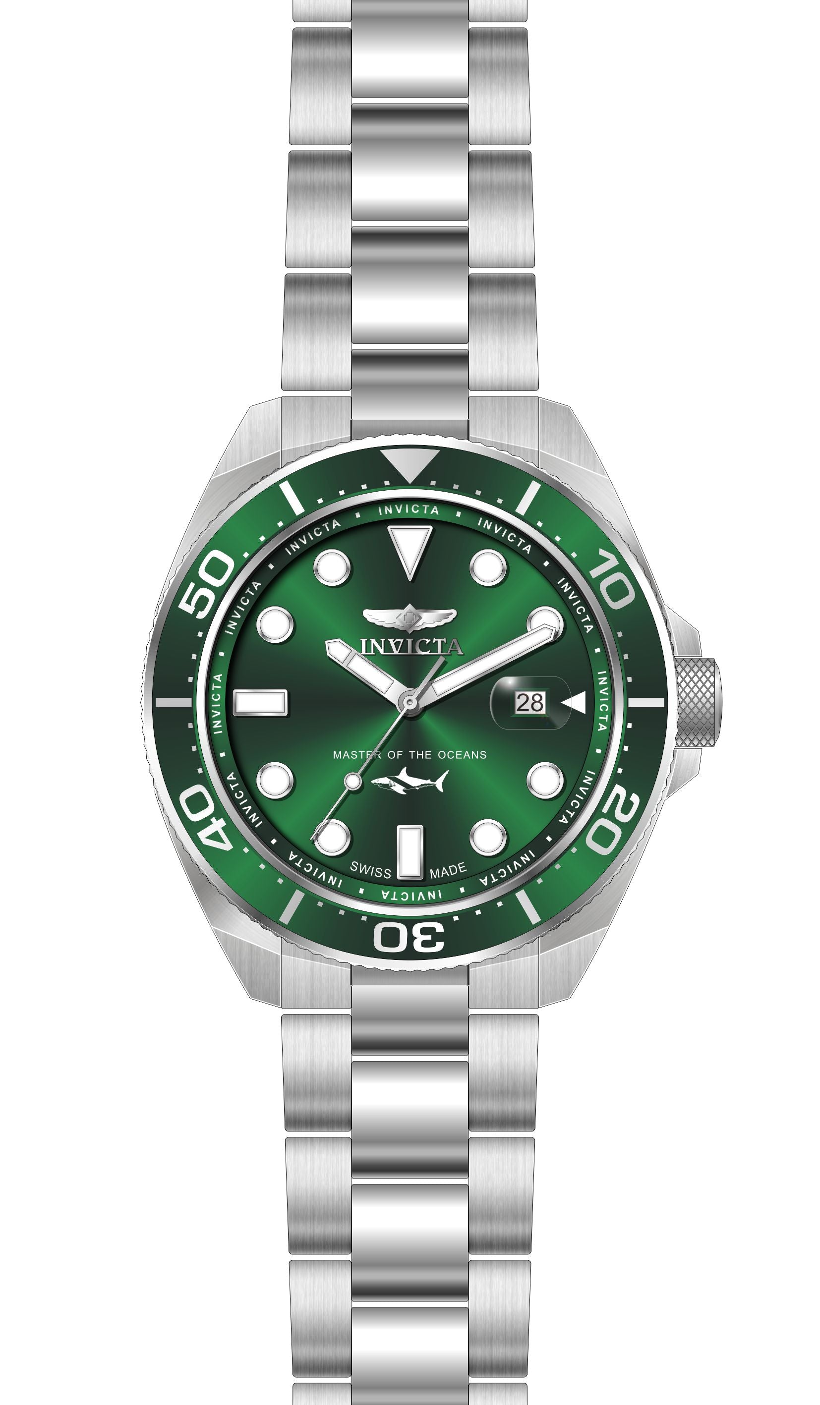 Band for Invicta Pro Diver Men 39866