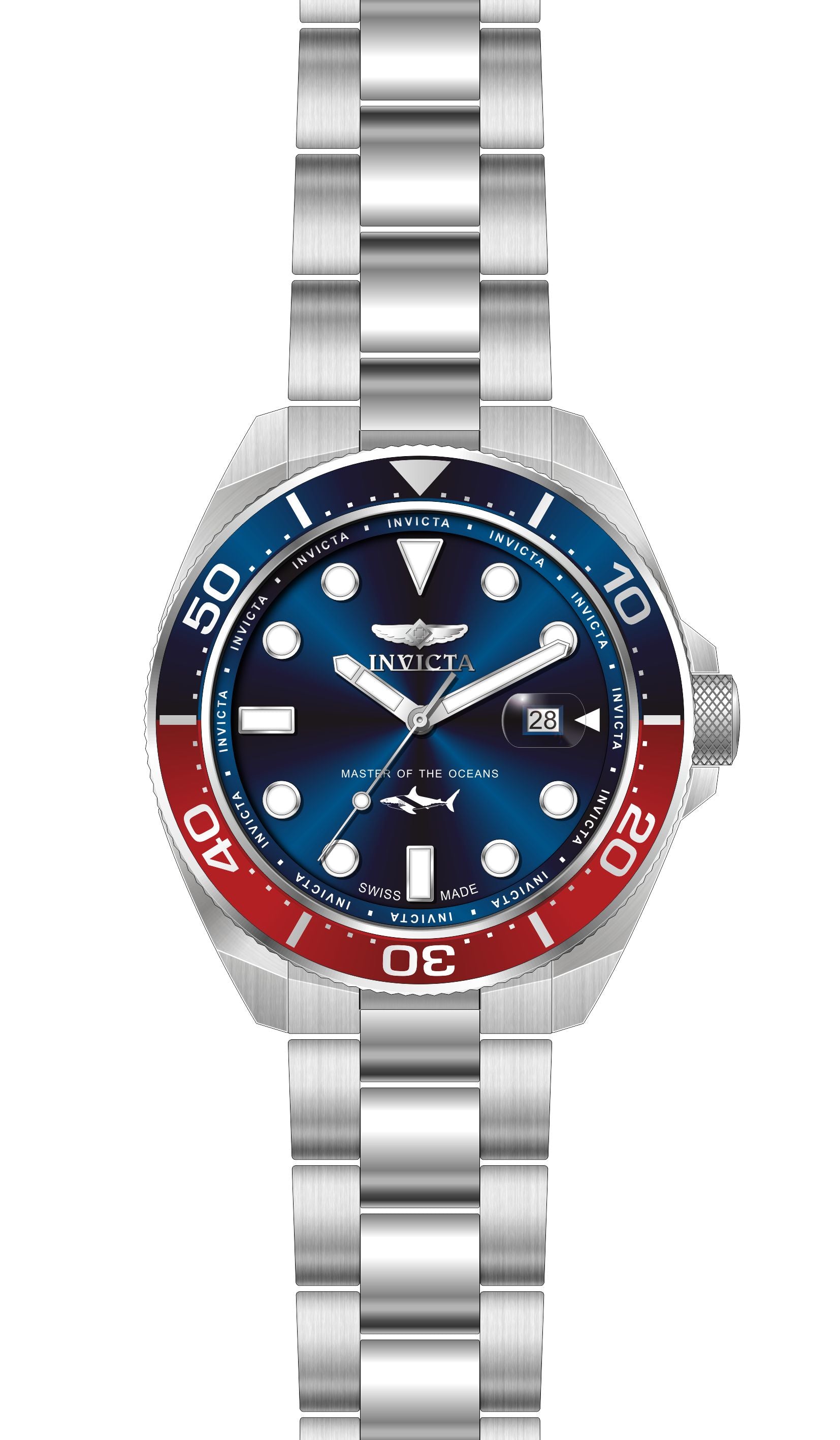Band for Invicta Pro Diver Men 39867