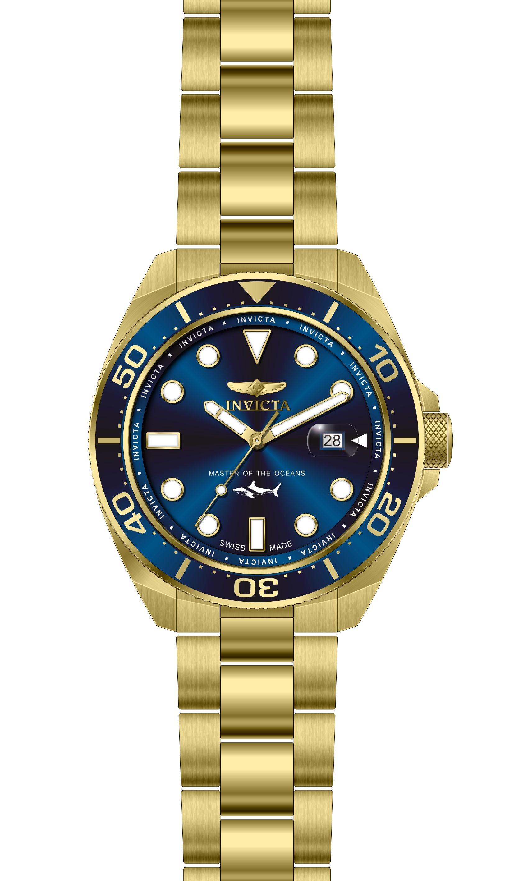 Band for Invicta Pro Diver Men 39869