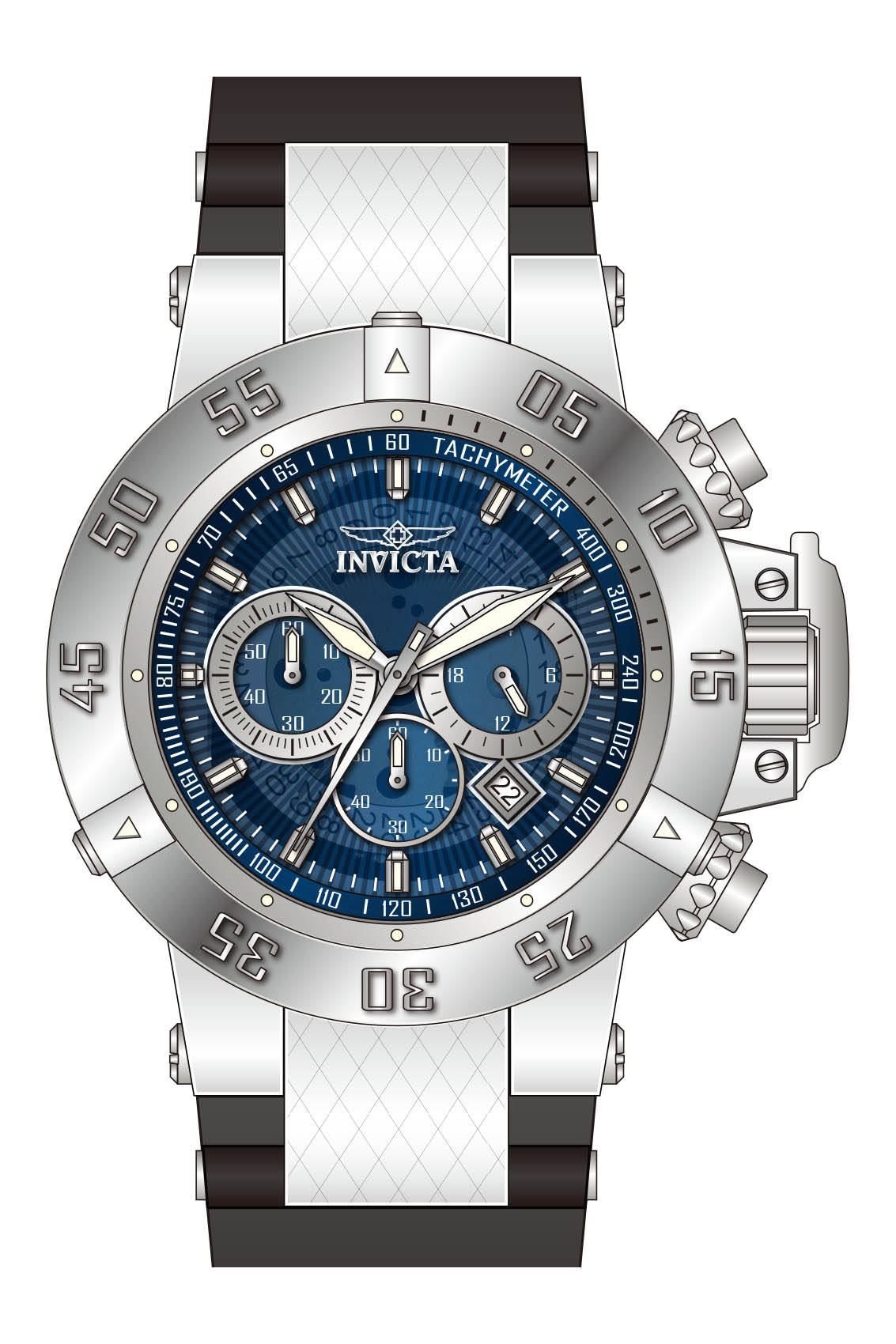 Band for Invicta Subaqua Noma III Men 38994