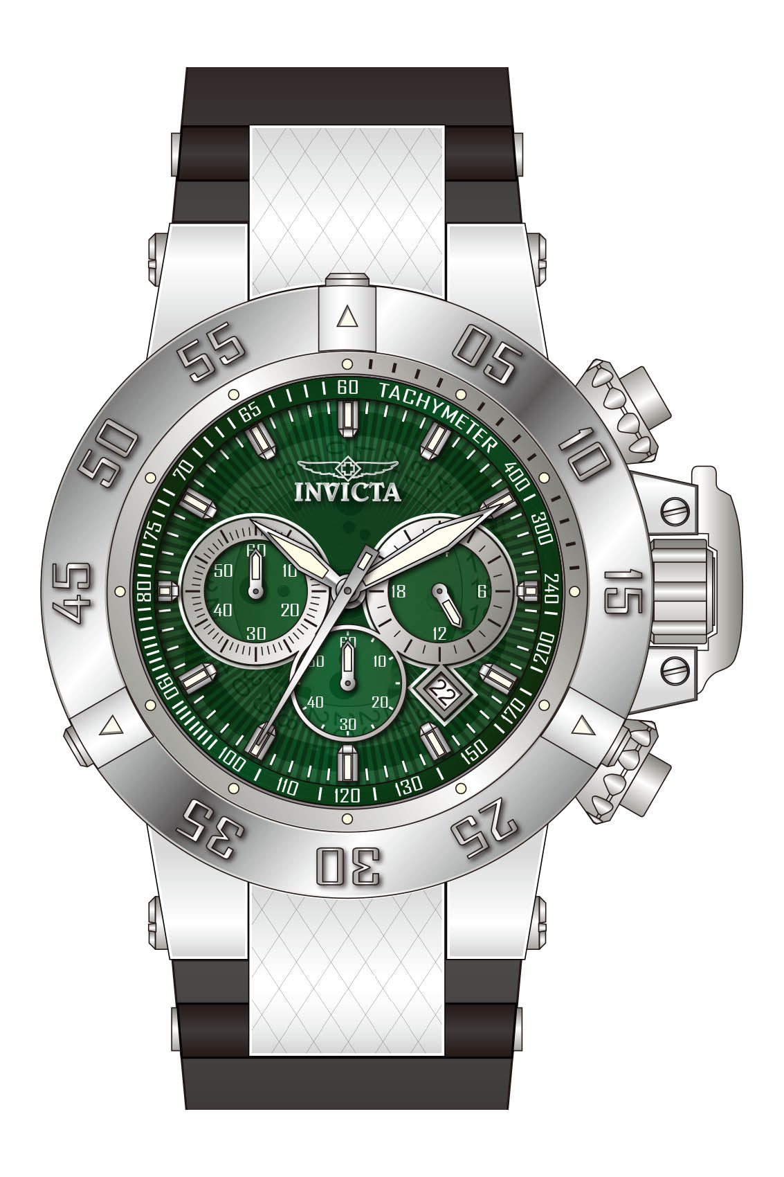 Band for Invicta Subaqua Noma III Men 38996