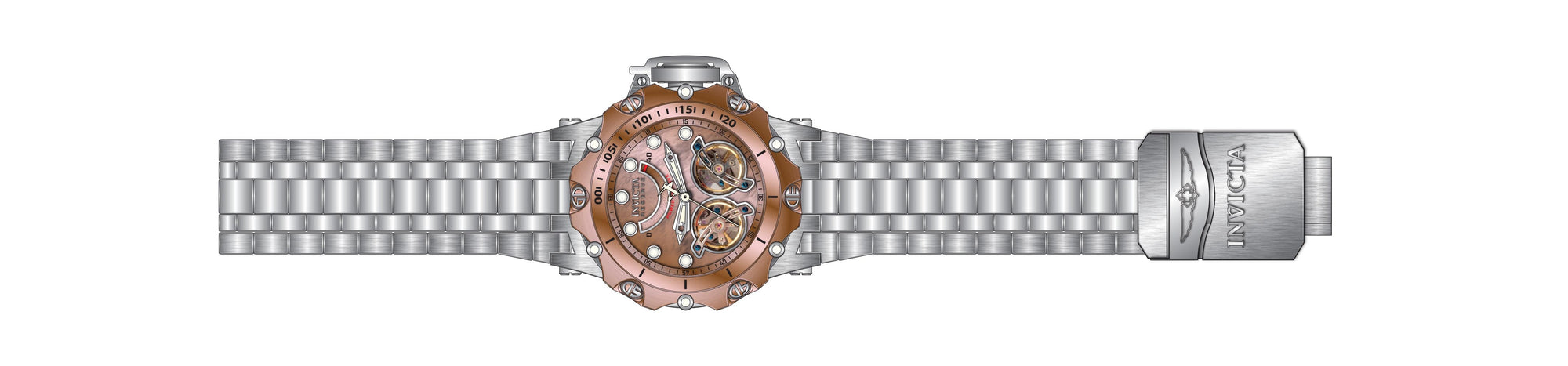 Band for Invicta Reserve Venom Men 39404