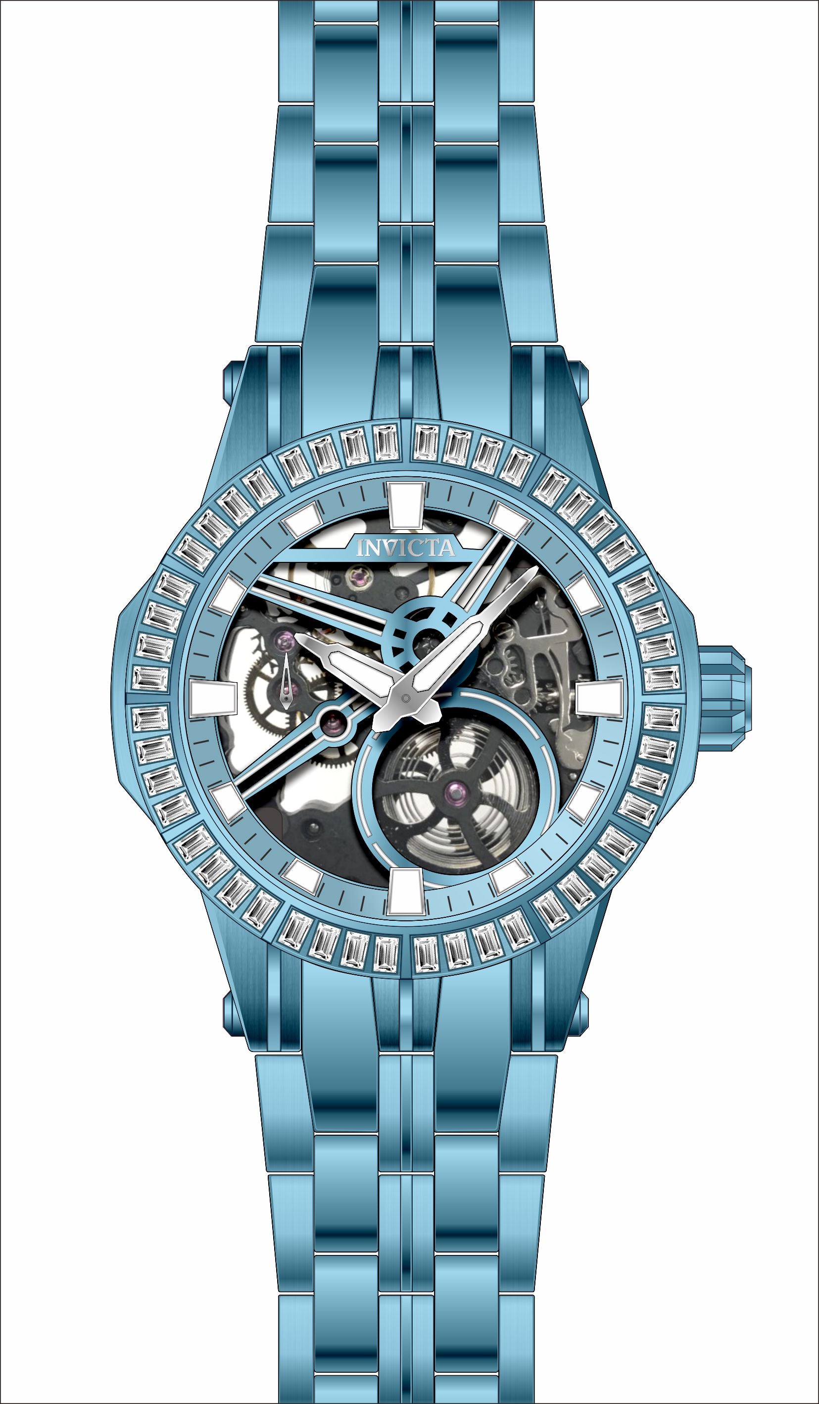 Band for Invicta Objet D Art Men 40122