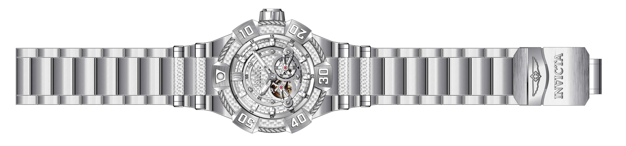 Band for Invicta JT Men 32838