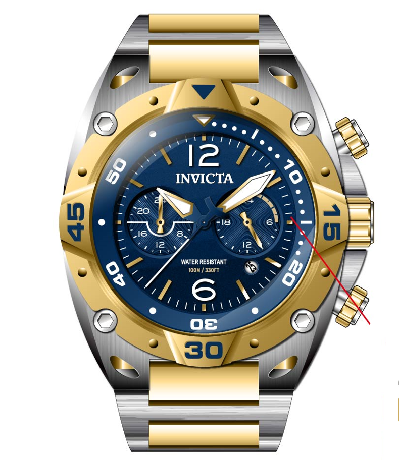 Parts for Invicta Aviator Men 40271