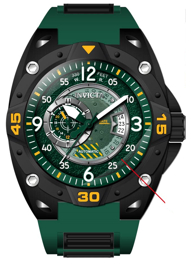 Parts for Invicta Aviator Men 40282