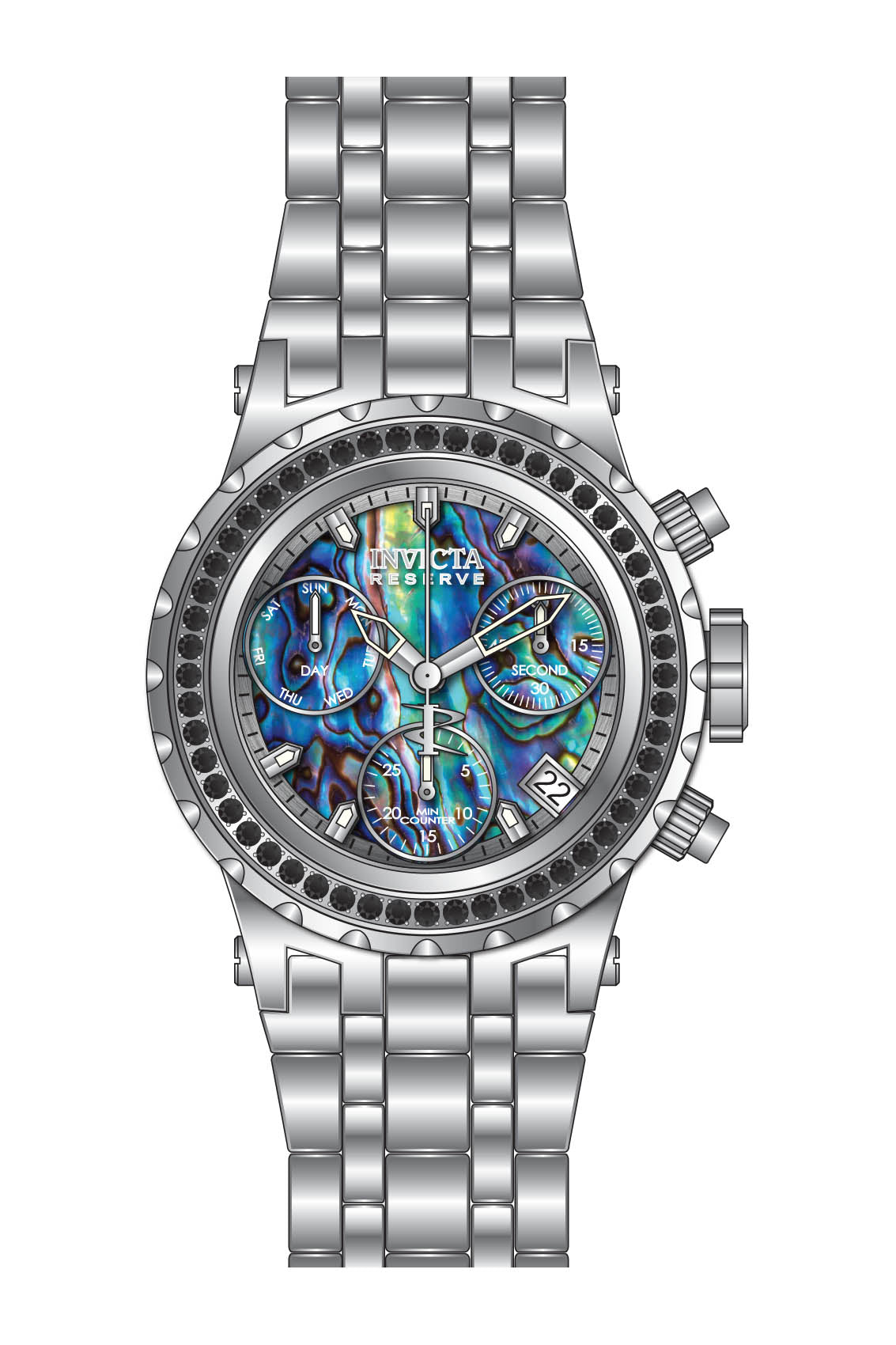 Band for Invicta Subaqua Lady 39484