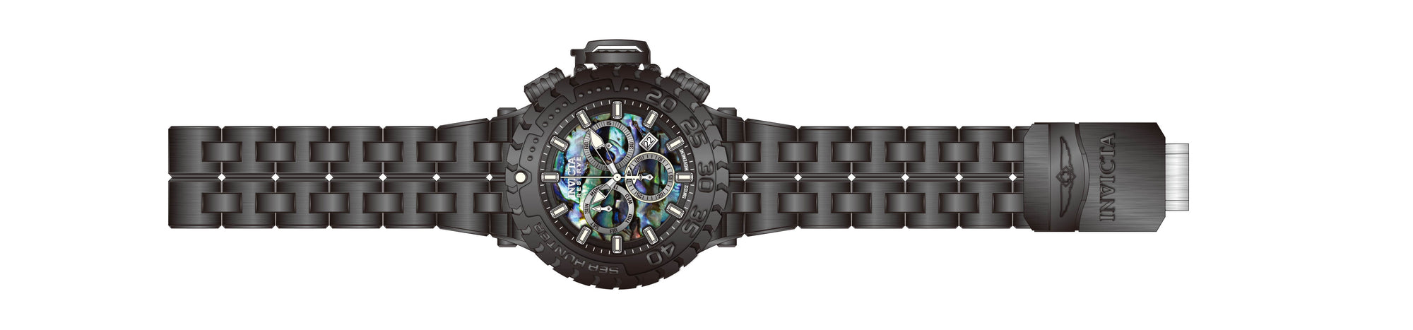 Band for Invicta Sea Hunter Men 39328