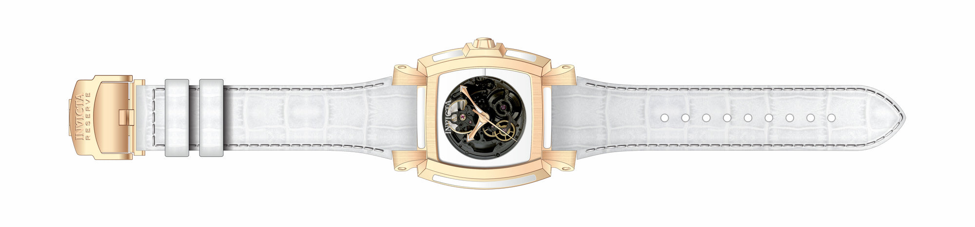 Band for Invicta Reserve Sapphire Ghost Men 40468