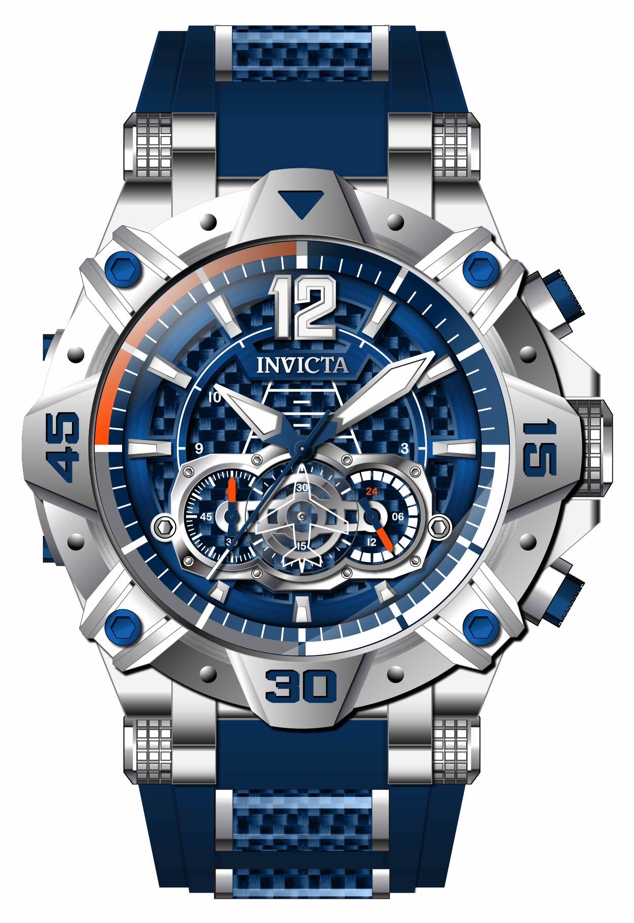 Band for Invicta Aviator Men 40486