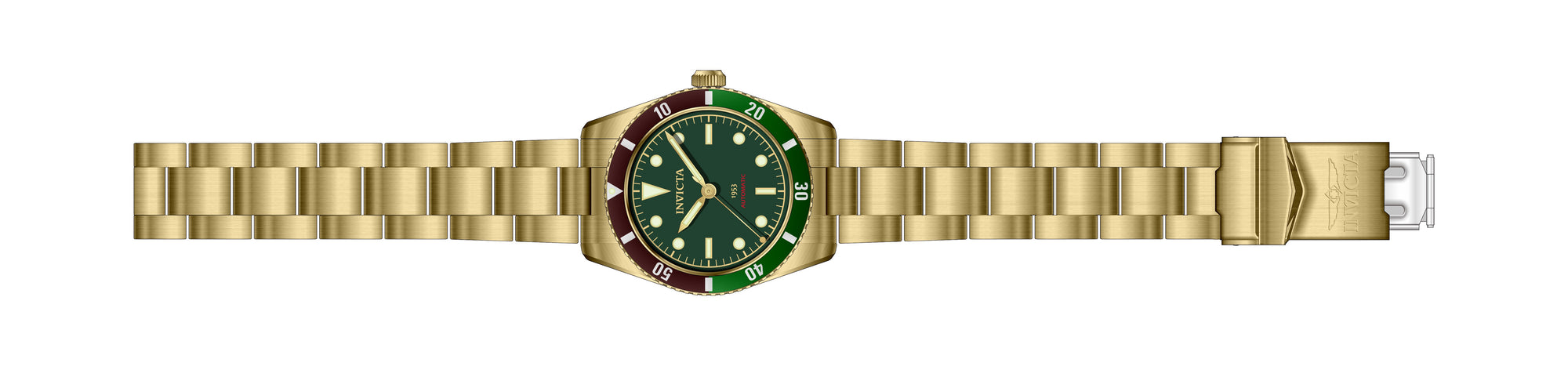 Band for Invicta Pro Diver Zager Exclusive Men 40489