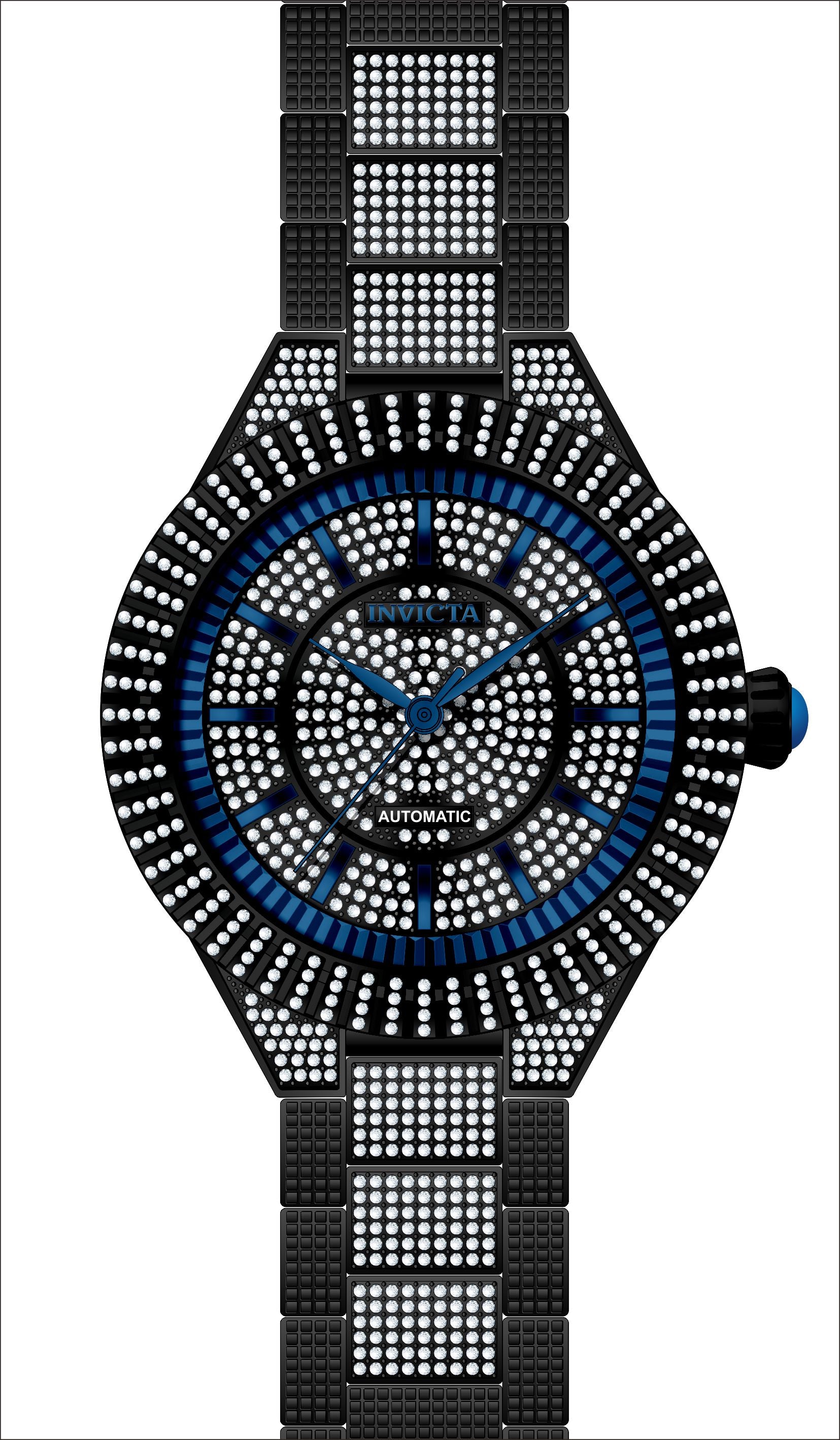 Band for Invicta Specialty Men 40623