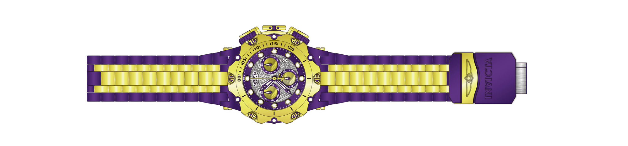 Band for Invicta Reserve Venom Men 40113