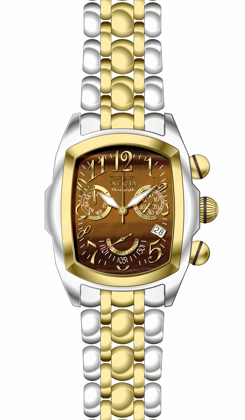 Band for Invicta Lupah Men 40961