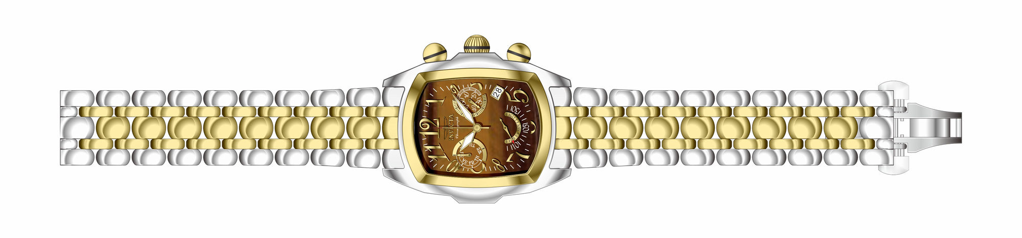 Band for Invicta Lupah Men 40961