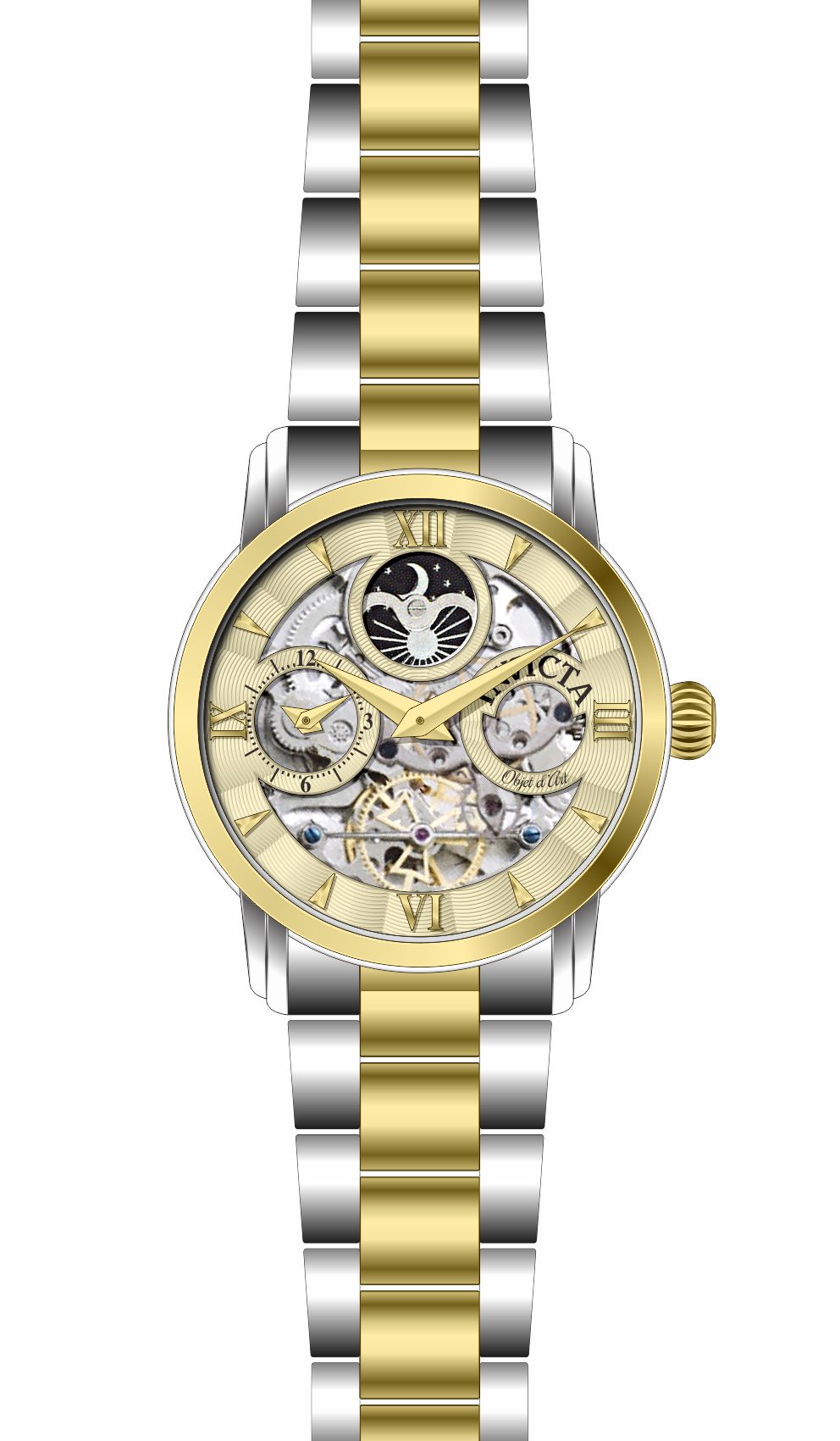 Band for Invicta Objet D Art Lady 40995