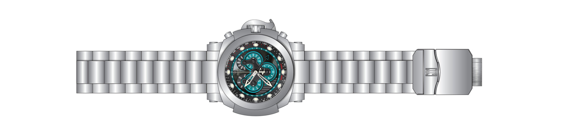 Band for Invicta JT Men 39837