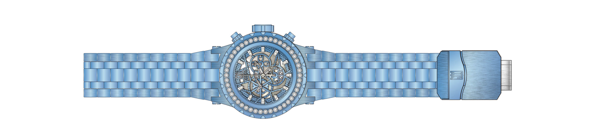 Band for Invicta JT Men 39399