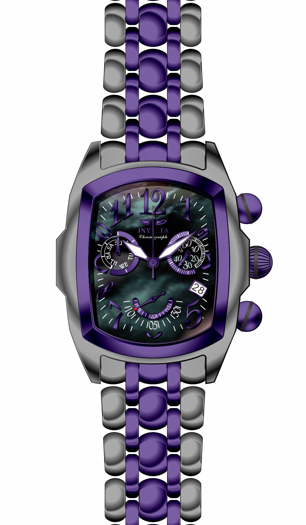 Band for Invicta Lupah Men 41403