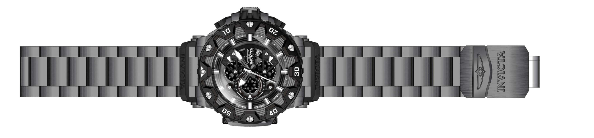 Band for Invicta Specialty Zager Exclusive Men 35231