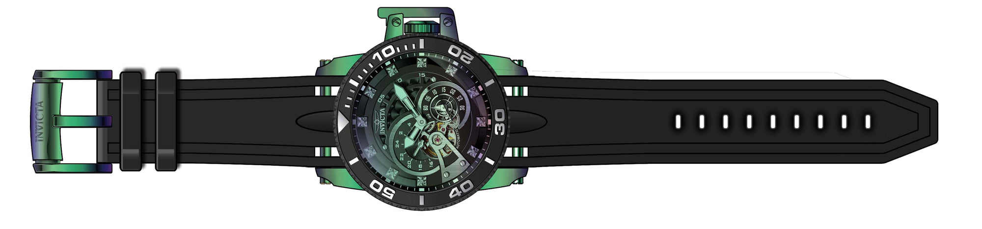 Parts for Invicta Pro Diver SCUBA Men 36116