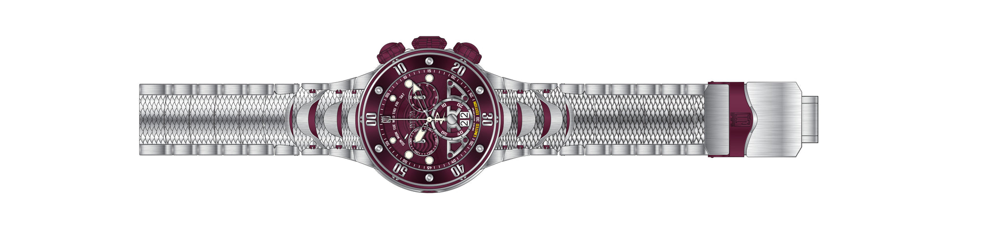 Band for Invicta JT Men 38565