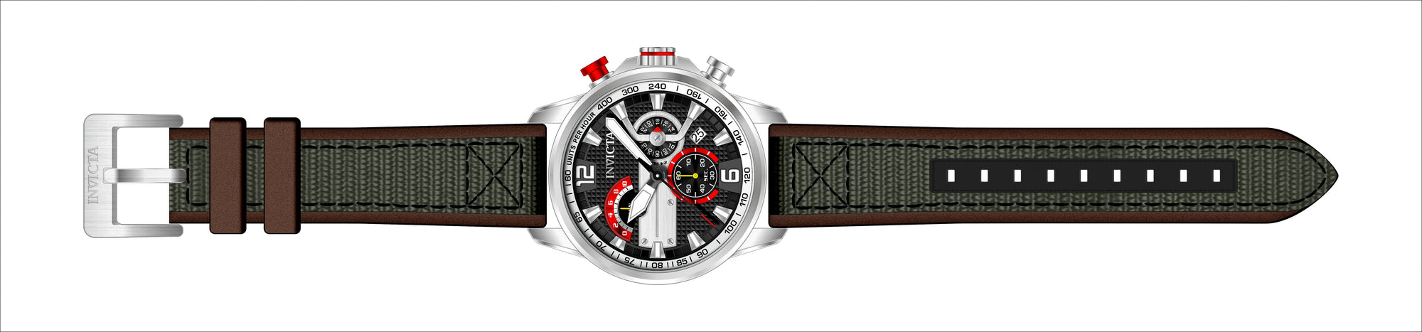 Band for Invicta Aviator Men 41685