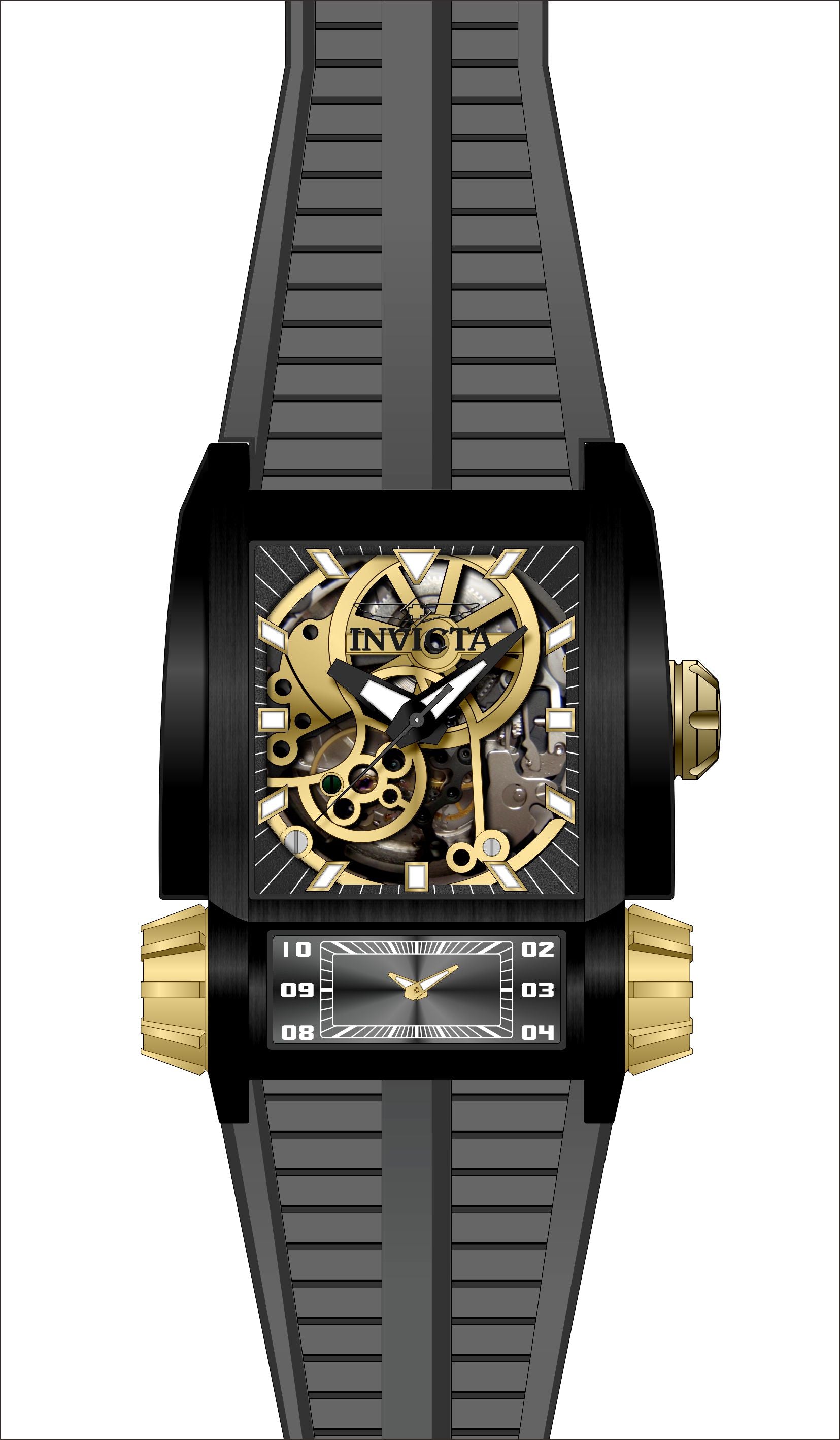 Band for Invicta Akula Men 41729