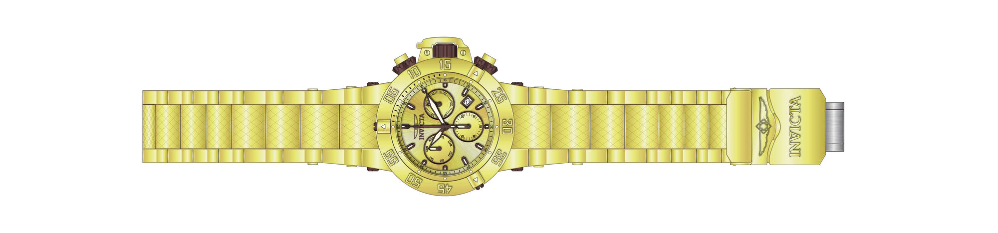 Parts for Invicta Subaqua Noma III Men Gold Label 40450