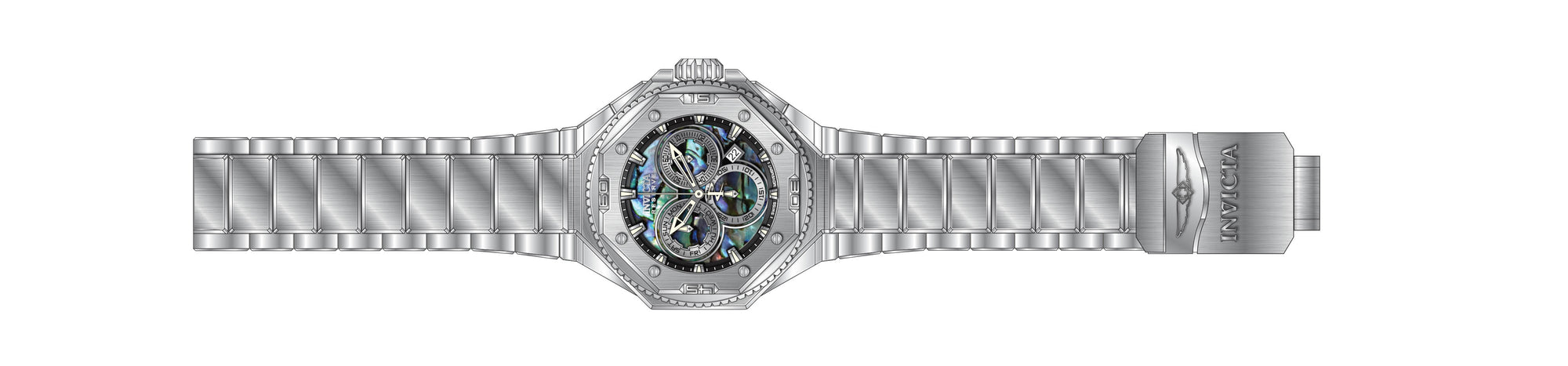 Band for Invicta Reserve Pro Diver Men 40644