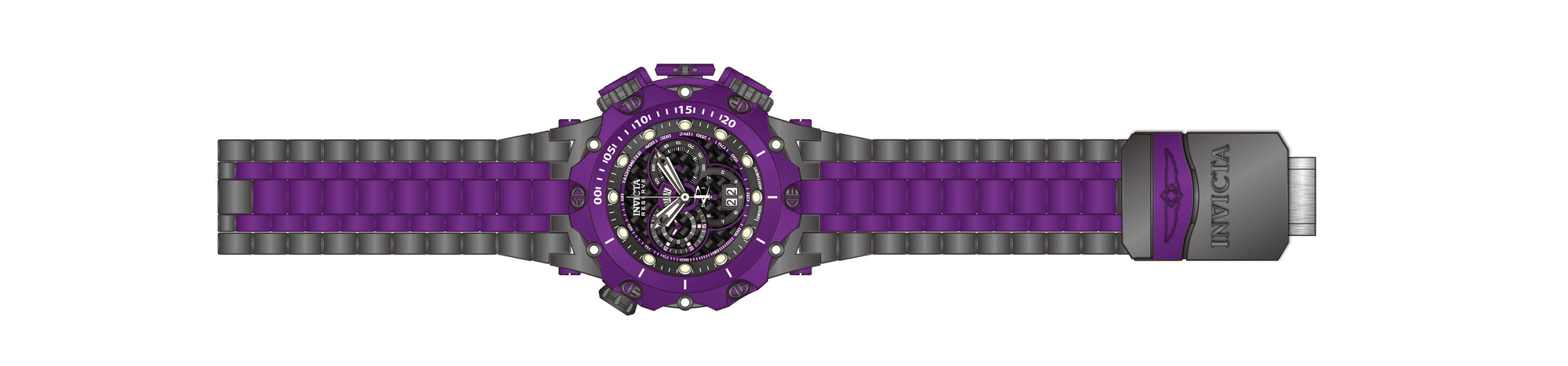 Band for Invicta Reserve Venom Men 40654