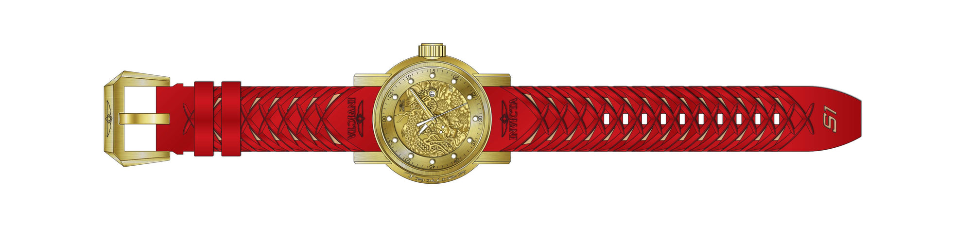 Band for Invicta S1 Rally Men 41140