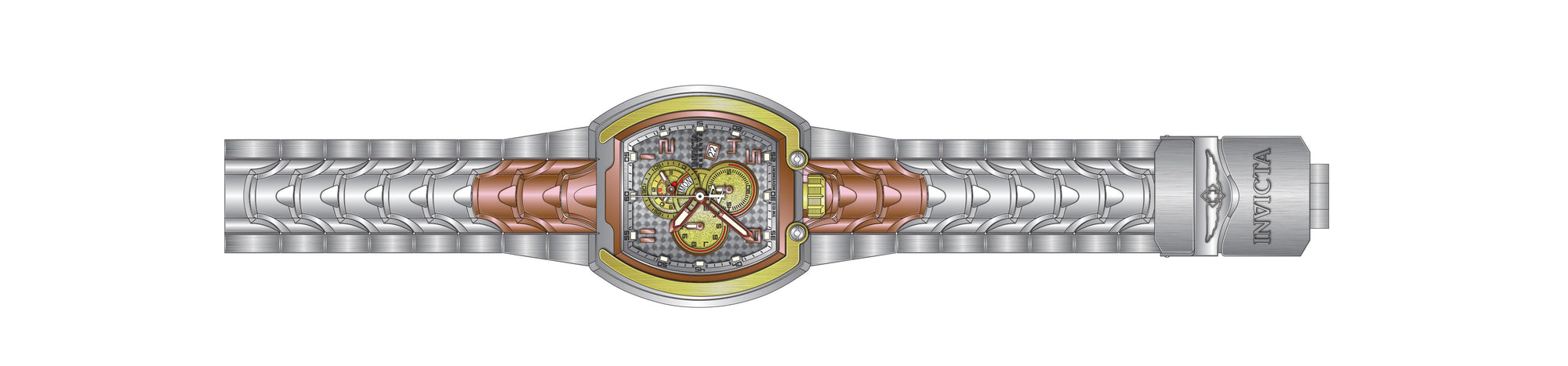 Parts for Invicta Reserve Men 39446