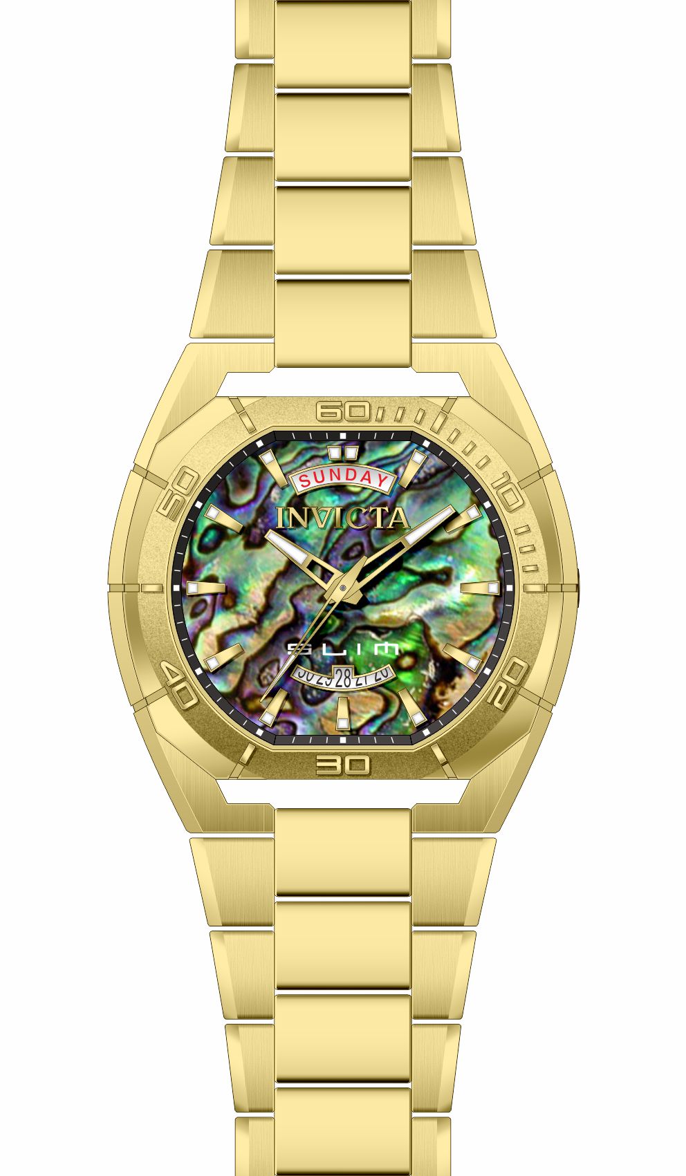 Parts for Invicta Slim Men 43082