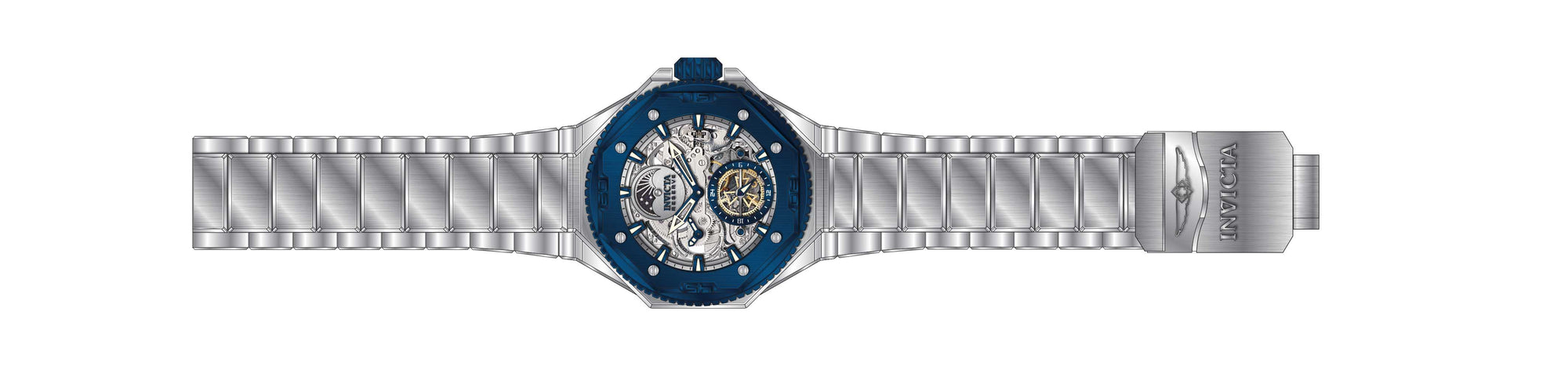 Band for Invicta Reserve Pro Diver Men 40648