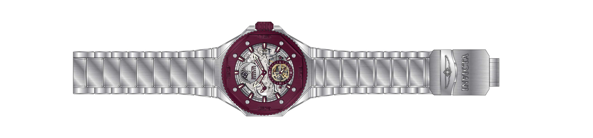 Parts for Invicta Reserve Pro Diver Men 40651