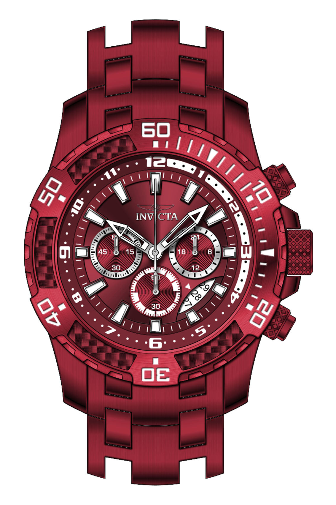 Band for Invicta Pro Diver Men 40902