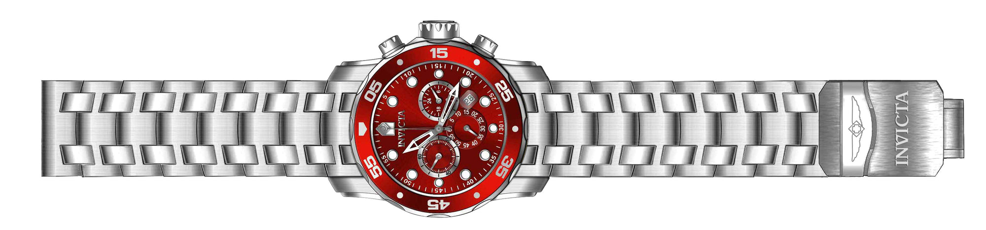 Parts for Invicta Pro Diver SCUBA Men 40192