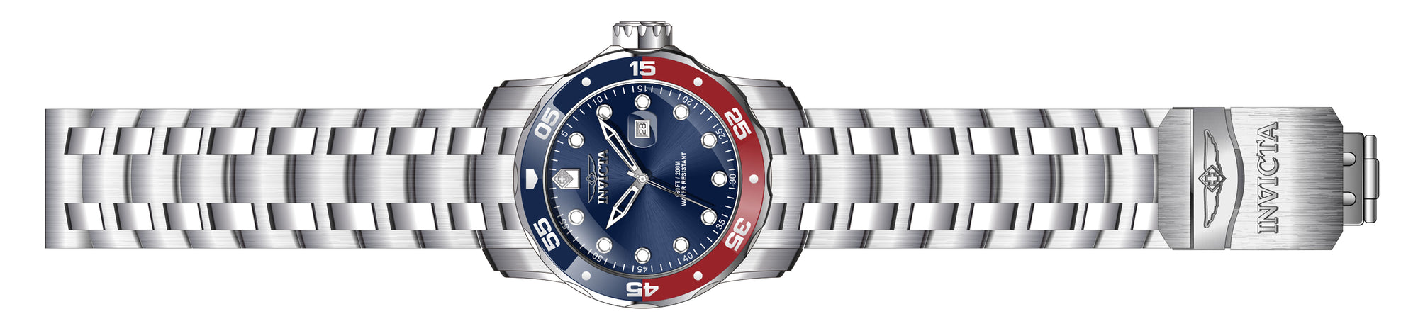 Band for Invicta Pro Diver Men 39090